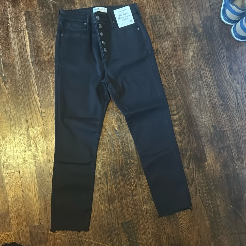Abercrombie Super Skinny Ankle High Rise
